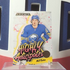 Matt Savoir 2023-24 - Highly Anticipated Rookie #Ha-15 Credentials Upper Deck